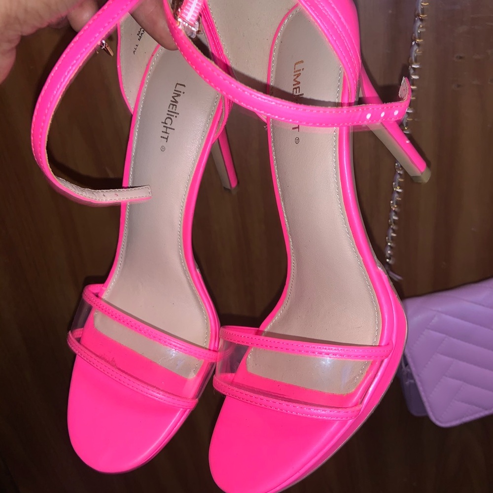 pink heels